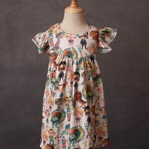 Jurassic Park Print Dress